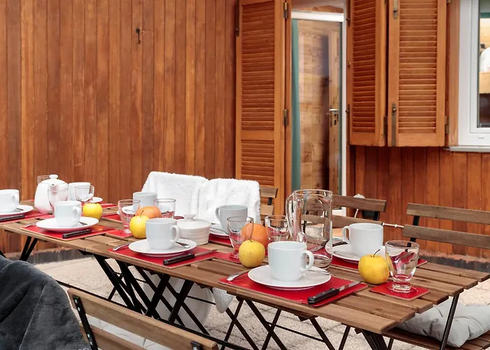 Hellochalet - Maison Reve Blanc - To Door With Matterhorn View